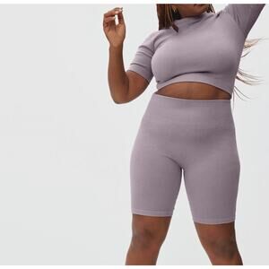 Everlane Activewear The Seamless Bike Short Purple Size XS/S NWT